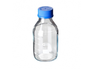 Clear Glass Reagent Bottle